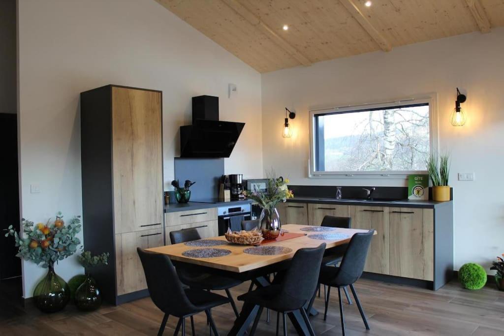 Gite Chalet, Au Doubs Logis Pierrefontaine-les-Varans 외부 사진